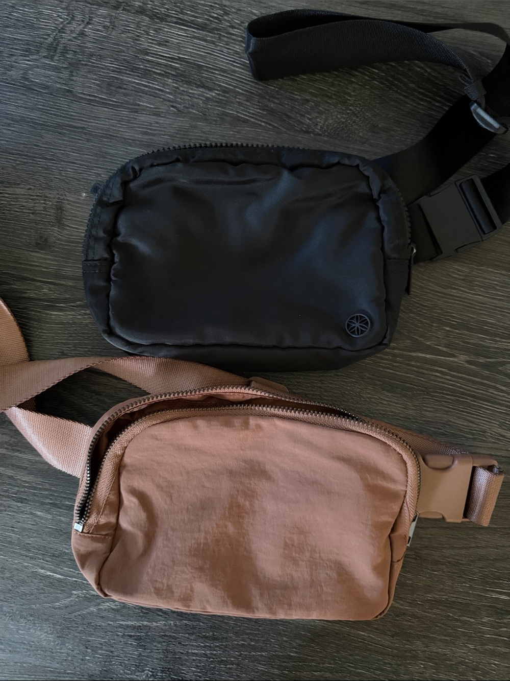 Black and Brown Crossbody bags